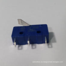 Microinterruptor serie Lxw19 azul